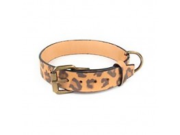 Imagen del producto Artleather Collar artleather nobuk leopardo 30cm