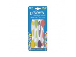 Imagen del producto Dr.Brown's cucharas c/surtido pack 4u